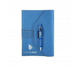 Premium Leather Organizer Notebook With Pen