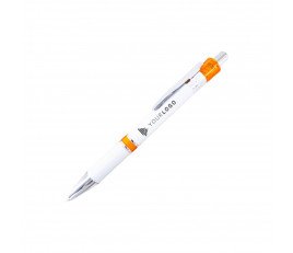Deluxe White Ballpoint Pen