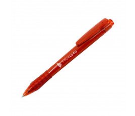 Colored Pen with Grooved Grip