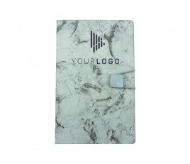 Marble Tone Notepad with Sticky Notes