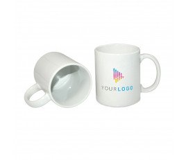 White Coated Ceramic Mug (Full Color Printing)