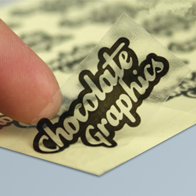 สติกเกอร์พีวีซีใส