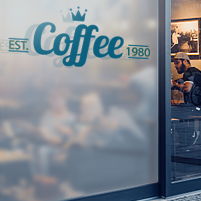 สติกเกอร์ติดกระจก