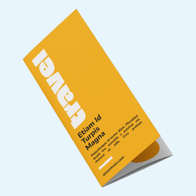 แผ่นพับพรีเมี่ยม