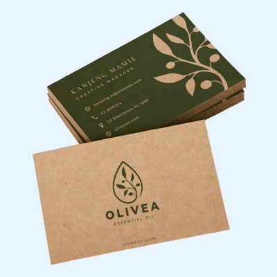 Kraft Business Cards