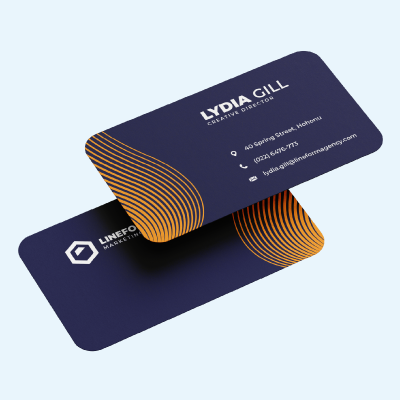Rounded Business Cards