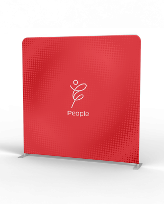 งานพิมพ์แบคดรอปผ้า