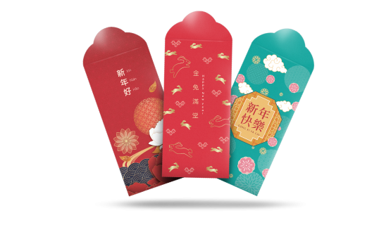 custom printing services for Economy CNY Red Packets