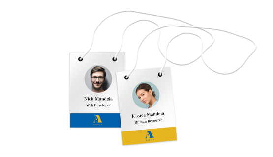 custom printing services for ป้ายชื่อ