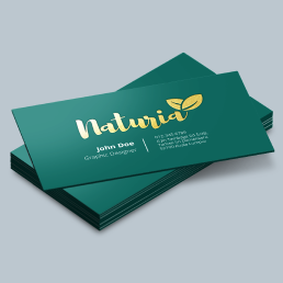 Digital Hot Foil Business Cards Image