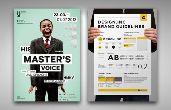 Font size in design poster