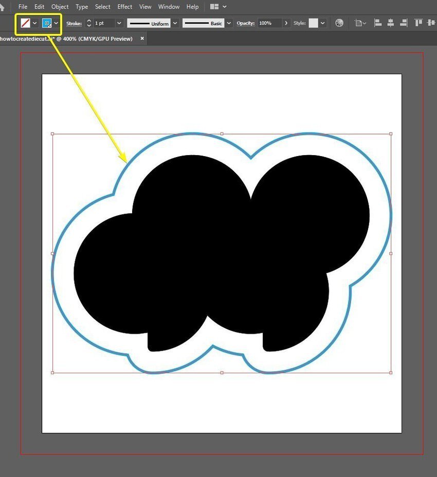 คำแนะนำทีละขั้นตอนเพื่อสร้างสติกเกอร์ไดคัทใน Adobe Illustrator