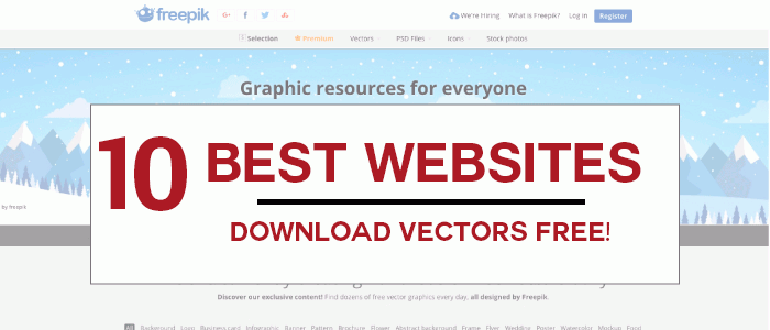 10 Best Websites to Download Vectors for FREE!