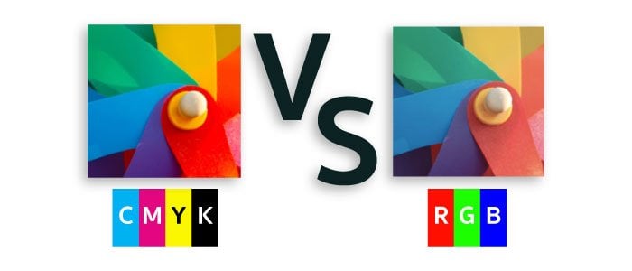 CMYK vs. RGB แตกต่างกันยังไง?