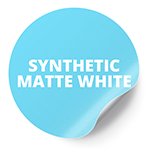 Synthetic matt white